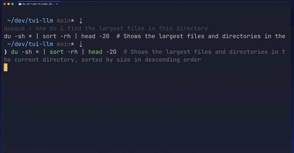 Shell buffer containing du -sh * | sort -rh | head -20 followed by an explanatory comment